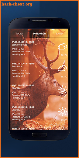 Weather Forecast [ + Task Manager ] screenshot