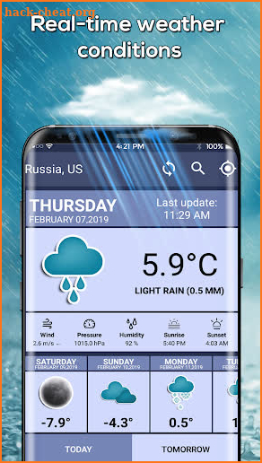 Weather Forecast Weather Channel App Weather Live screenshot