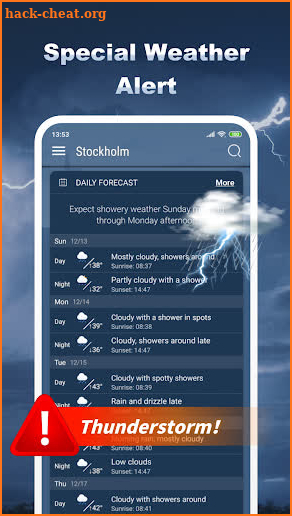 Weather Forecast - Weather Live, Accurate Weather screenshot