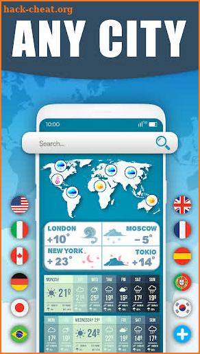 Weather Forecast – Weather Radar Free screenshot