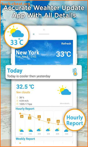 Weather forecast - weather updates live screenshot