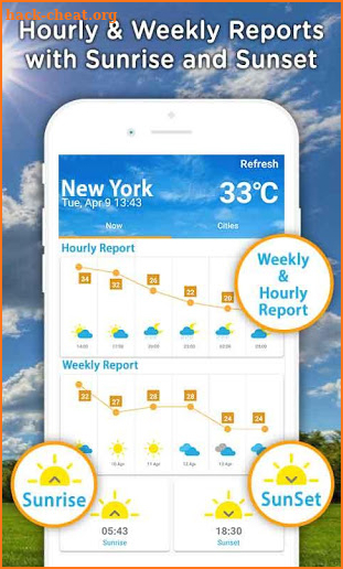 Weather forecast - weather updates live screenshot