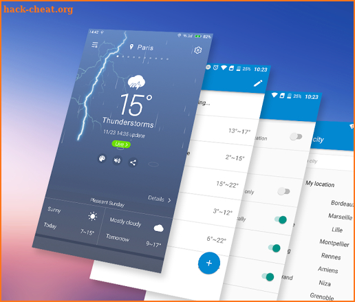 Weather Go (Live Forecast) screenshot