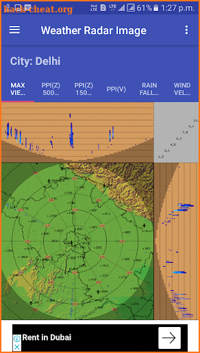 Weather India app screenshot