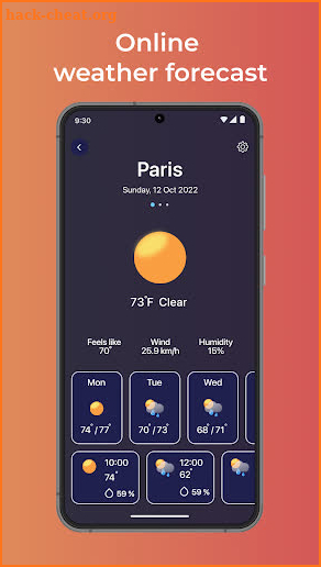 Weather Live: Forecast Widget screenshot