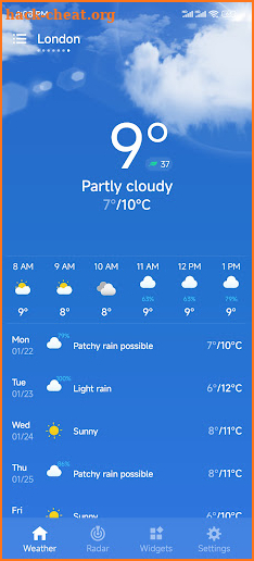 Weather - Live Radar & Widgets screenshot