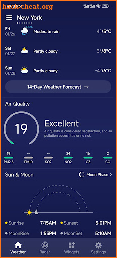 Weather - Live Radar & Widgets screenshot