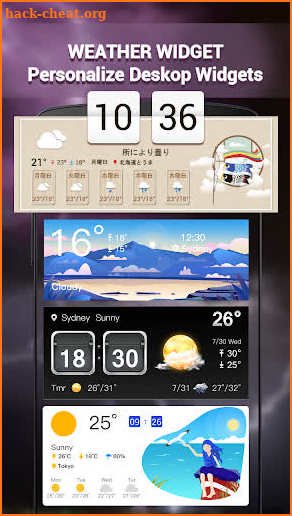 Weather - Live Weather Forecast & Alerts & Widgets screenshot