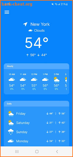 Weather Mode: Weather Launcher screenshot