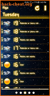 Weather Neon screenshot