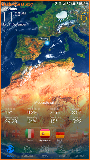 WEATHER NOW - Accurate Forecast Earth 3D & Widgets screenshot