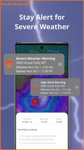 Weather Now Launcher - Radar screenshot