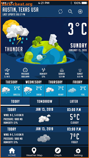 Weather Now Pro & Local Forecast Weather Maps screenshot