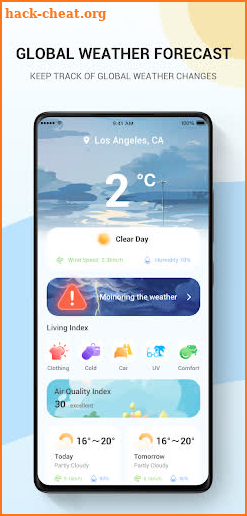 Weather On screenshot