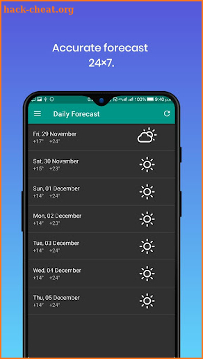 Weather Pro screenshot