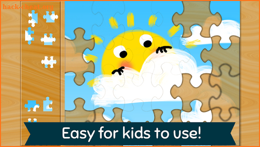 Weather Puzzles for Kids- Gold screenshot