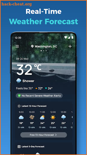 Weather Radar & Forecast screenshot