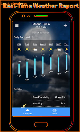 Weather Radar & Forecast 2020 screenshot