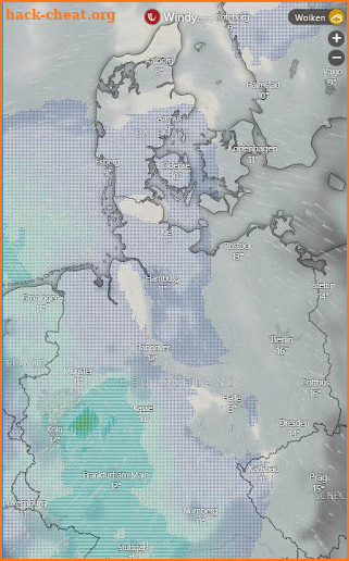 Weather radar - rain radar - precipitation radar screenshot