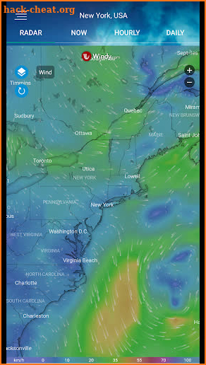 Weather radar: Snowstorm Alert & Hurricane Tracker screenshot