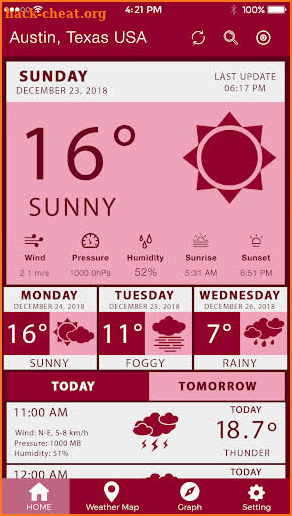 Weather Report Local Weather Forecast Weather Pro screenshot