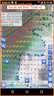 Weather - Routing - Navigation screenshot