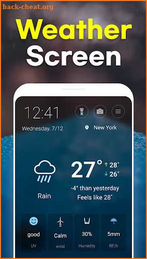 Weather Screen - Forecast screenshot