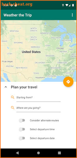 Weather the Trip screenshot
