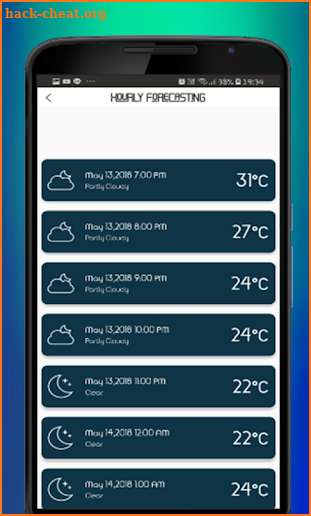 weather today & tomorrow screenshot