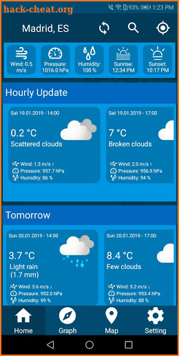 Weather Update With Time Date & Temperature Live screenshot