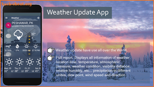 weather updates apps-weather forcast live screenshot