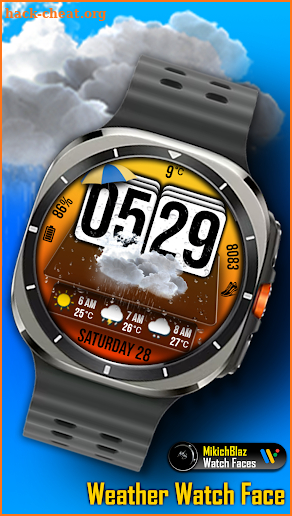 Weather Watch Face screenshot