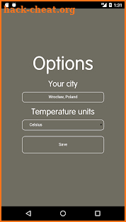 WEATHERAPP screenshot