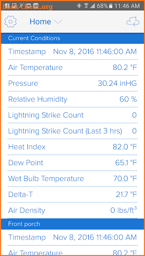 WeatherFlow Smart Weather screenshot