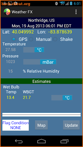 WeatherFX screenshot