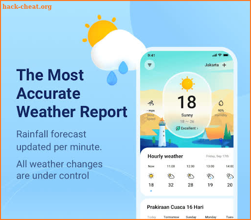 Weathering-Accurate Local Weather Radar & Forecast screenshot