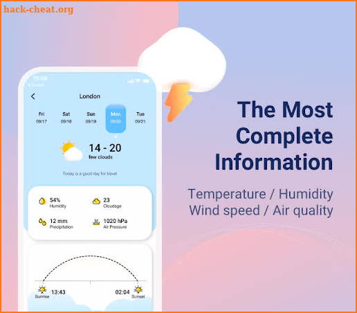 Weathering-Accurate Local Weather Radar & Forecast screenshot