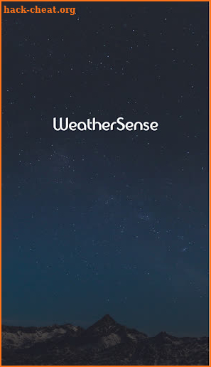 WeatherSense screenshot