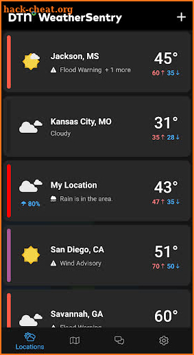 WeatherSentry screenshot