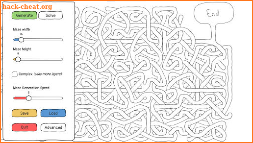 Weave: Maze Generator screenshot