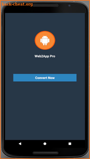 Web2App Pro screenshot