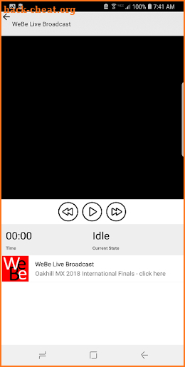 WeBe Live screenshot