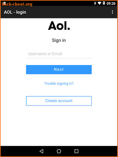 Webmail for AOL screenshot