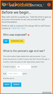webPOISONCONTROL® Poison App screenshot