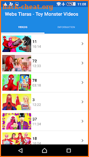 Webs & Tiaras - Toy Monster Videos screenshot