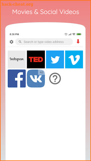 Website Video Downloader screenshot