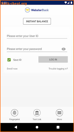 Webster Bank Mobile App screenshot