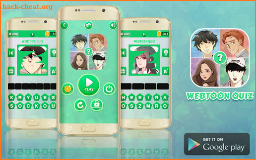 Webtoon Quiz screenshot