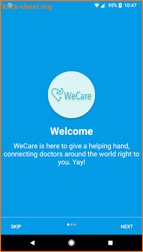 WeCare screenshot