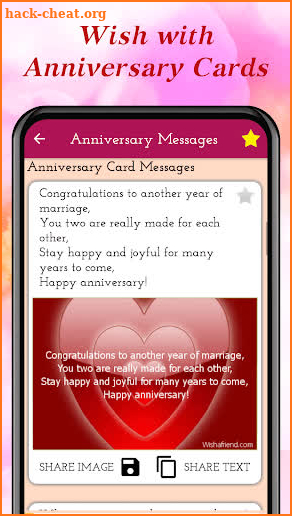 Wedding Anniversary Wishes screenshot